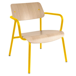 Fermob – Studie – Fauteuil lounge chêne – Miel