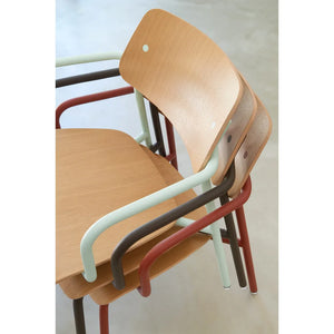 Fermob – Studie – Fauteuil lounge chêne en situation