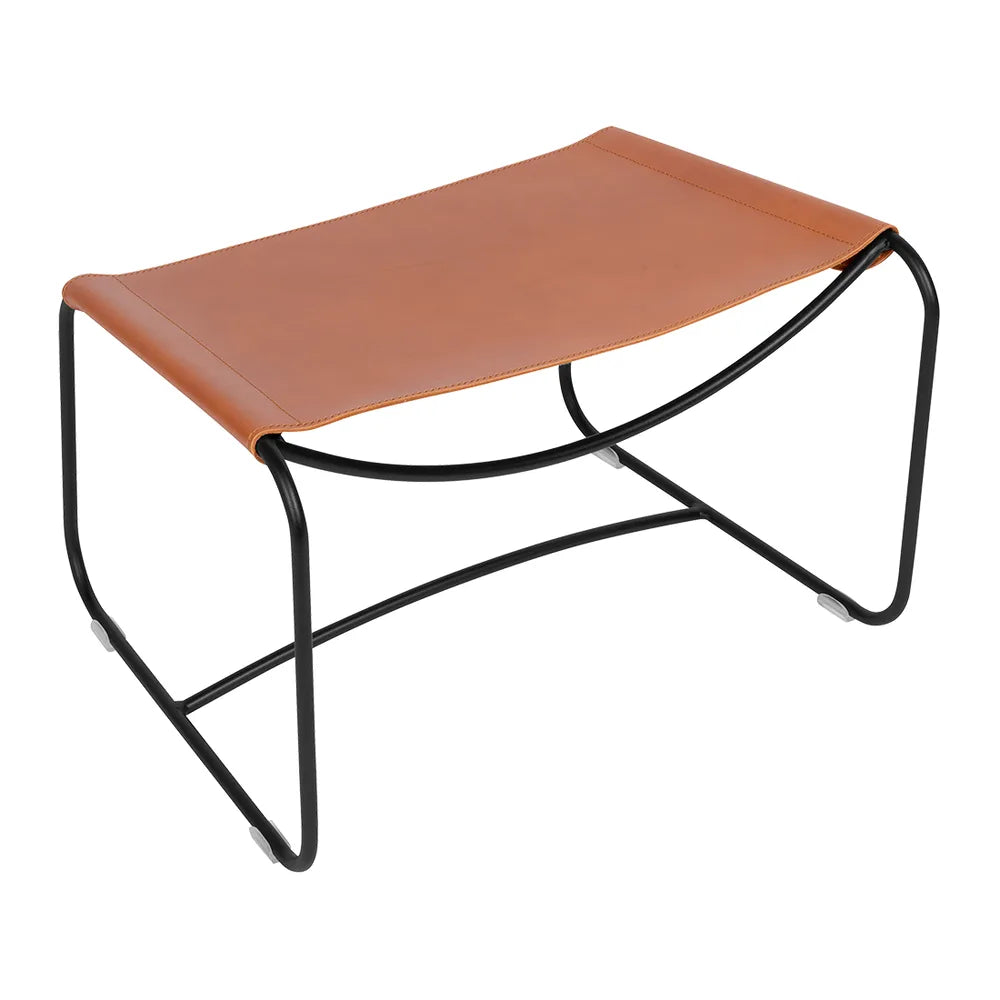 Fermob – Surprising – Repose-pieds cuir – Réglisse