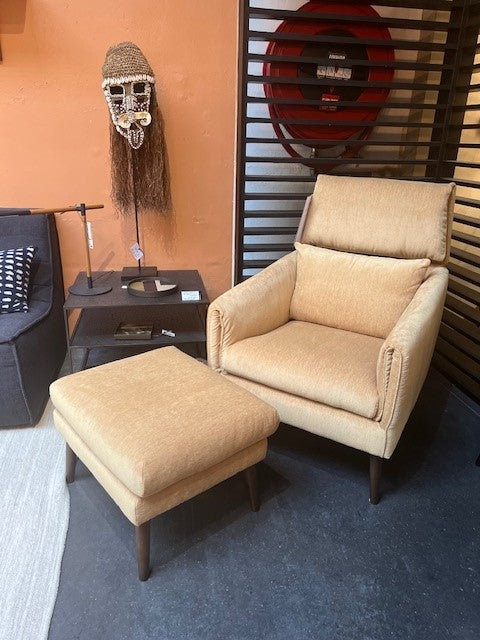 Sits - Fauteuil et Pouf Penny by SITS - (-50%) - Déstockage - Modèle d'Exposition.