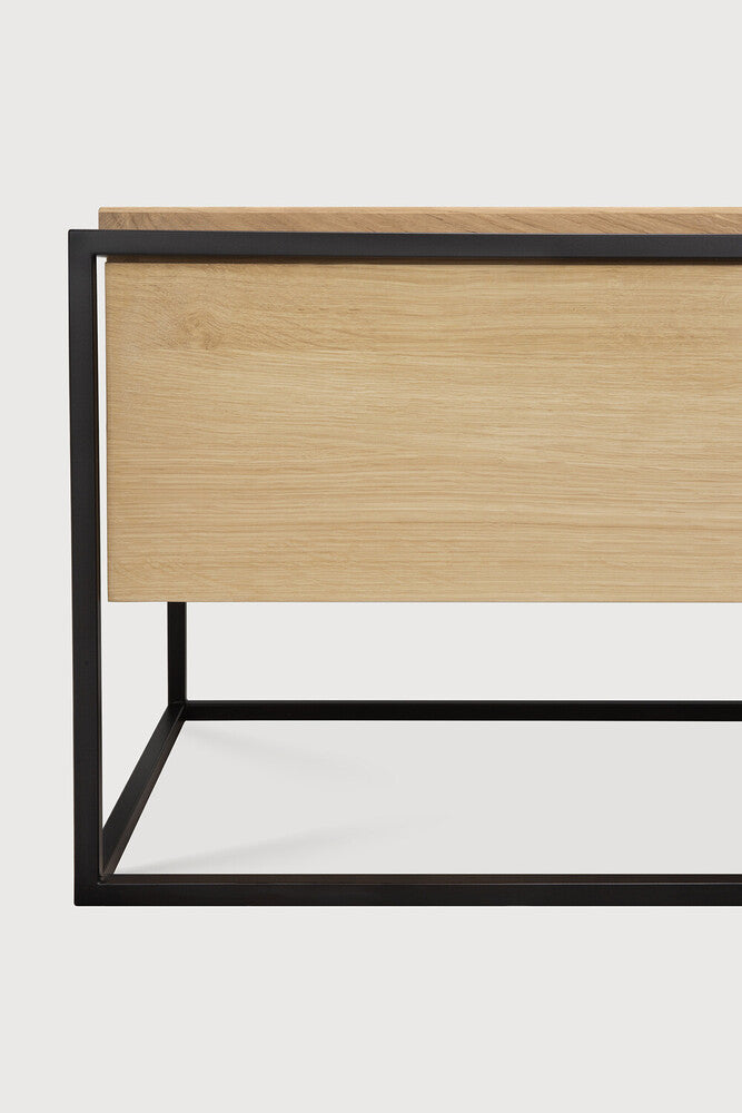 Ethnicraft - Meuble TV Monolit - Chêne naturel - 140 x 45 x H42