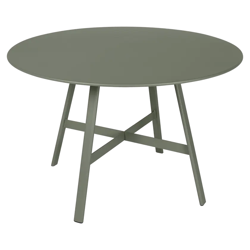 Fermob - SO'O - Table Ronde - Diam. 117 cm - Romarin (En stock)