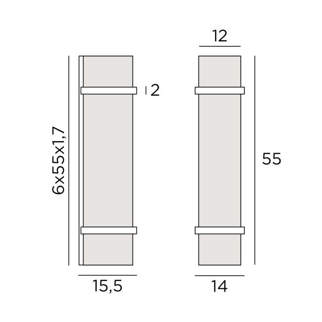 Stéphane Davidts - Thot - Applique murale - Laiton
