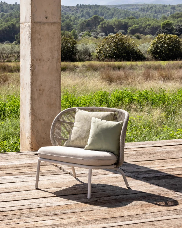 Vincent Sheppard - Outdoor - Kodo - Lounge Chair - Deux Coussins de dos