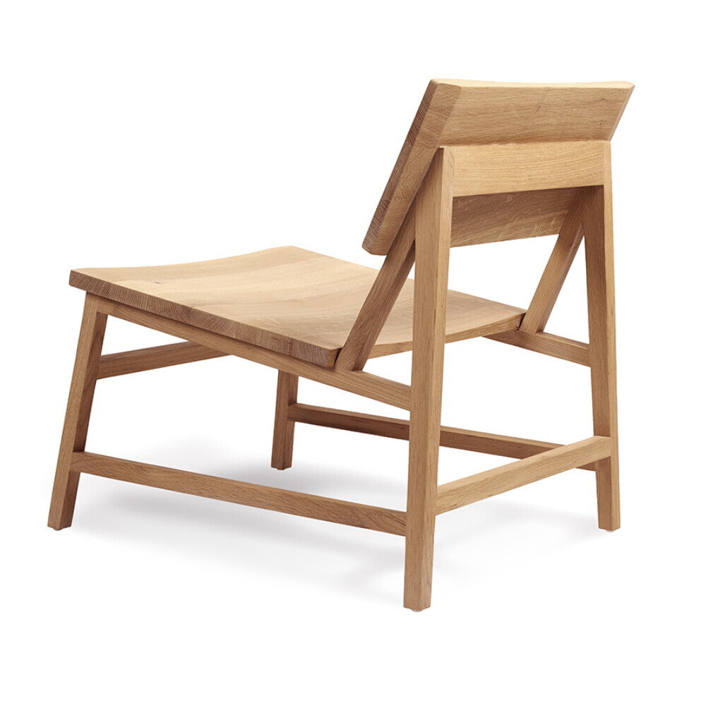 Ethnicraft - Fauteuil lounge N2 - Chêne massif