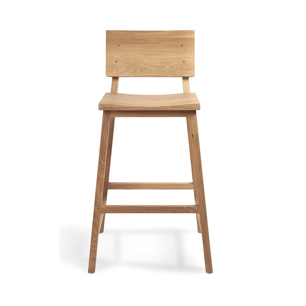 Ethnicraft - Tabouret Counter N3 - chêne huilé - H 70/92