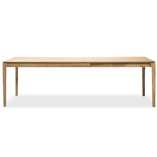 Ethnicraft - Table Bok à allonges - Chêne massif - 140/220 x 90 x H76