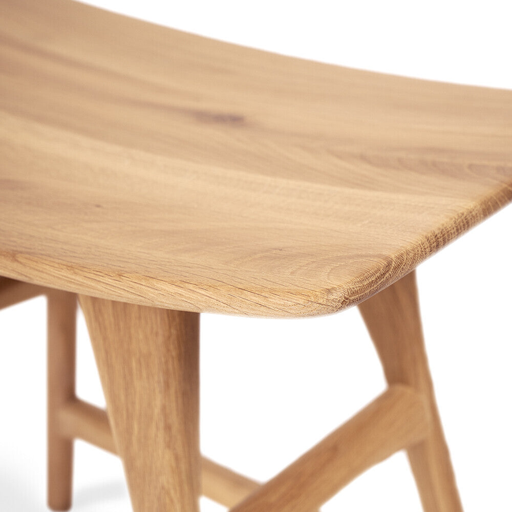 Ethnicraft - Tabouret counter Osso - chêne huilé - 57 x 33 x H66/67