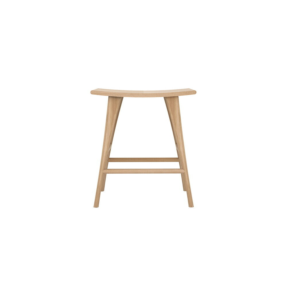 Ethnicraft - Tabouret counter Osso - chêne huilé - 57 x 33 x H66/67
