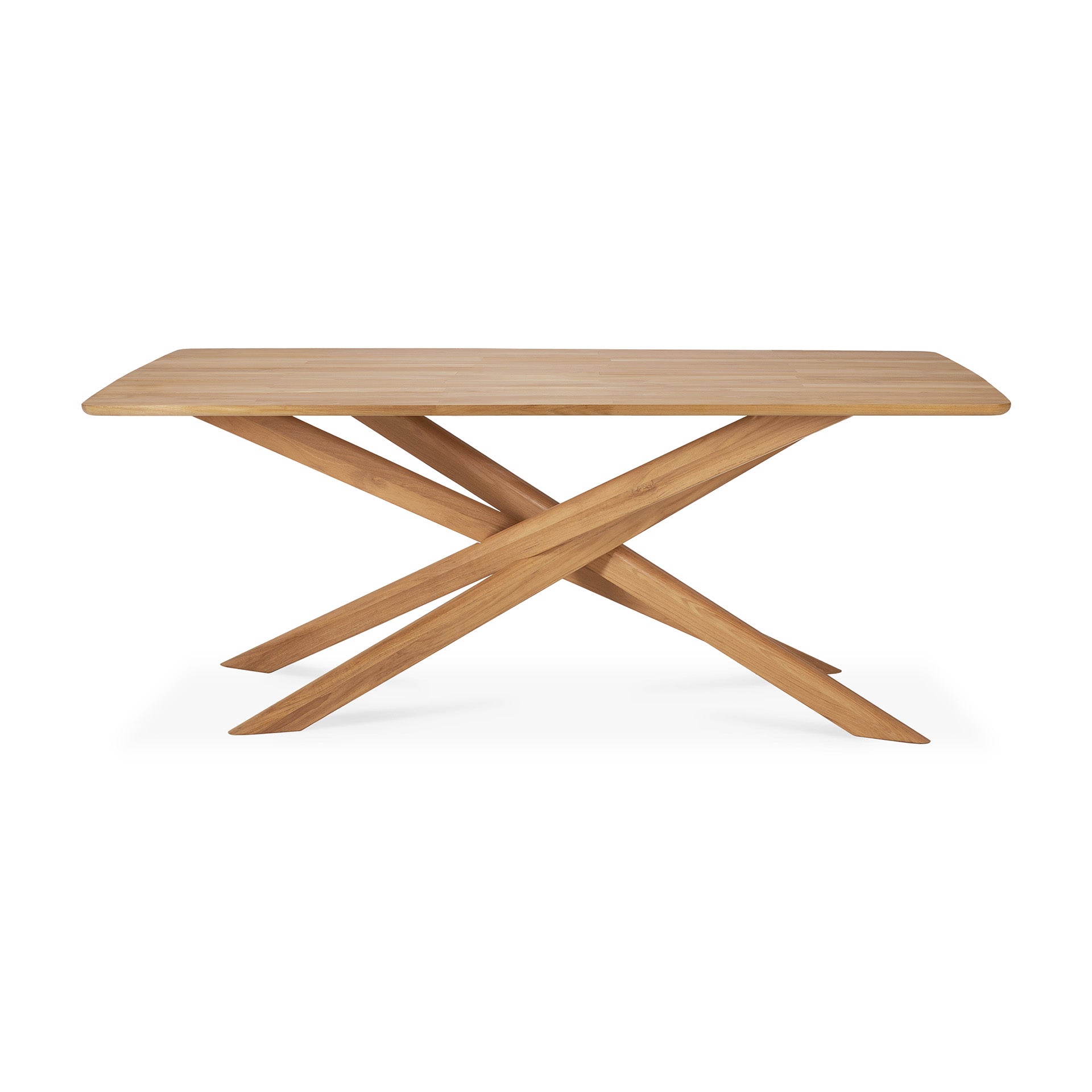 Ethnicraft - Outdoor - Table Mikado - Teck Massif - 203 x 104 x H 76