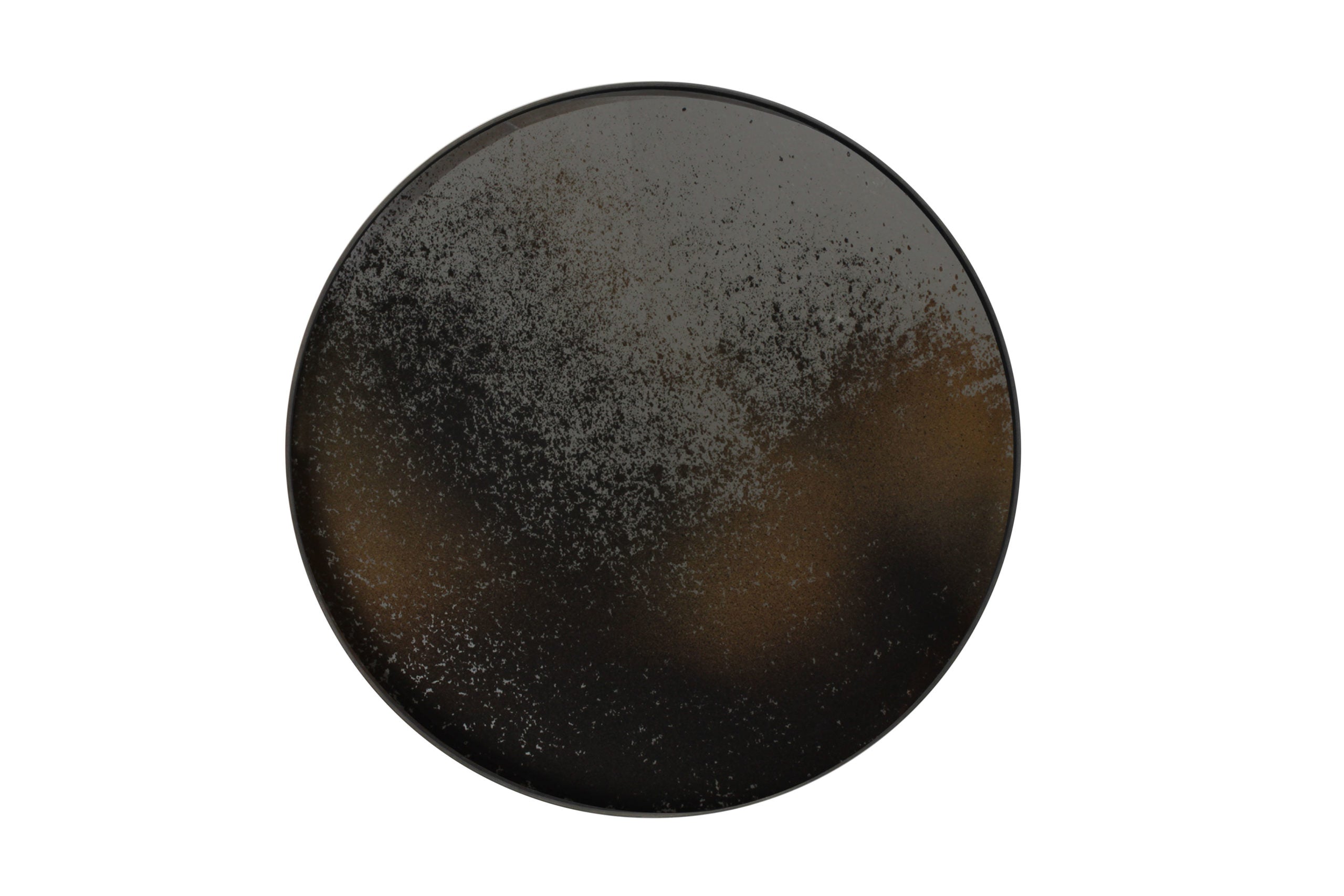 Ethnicraft - Plateaux ronds en miroir - Aged Bronze - XL - diam. 92