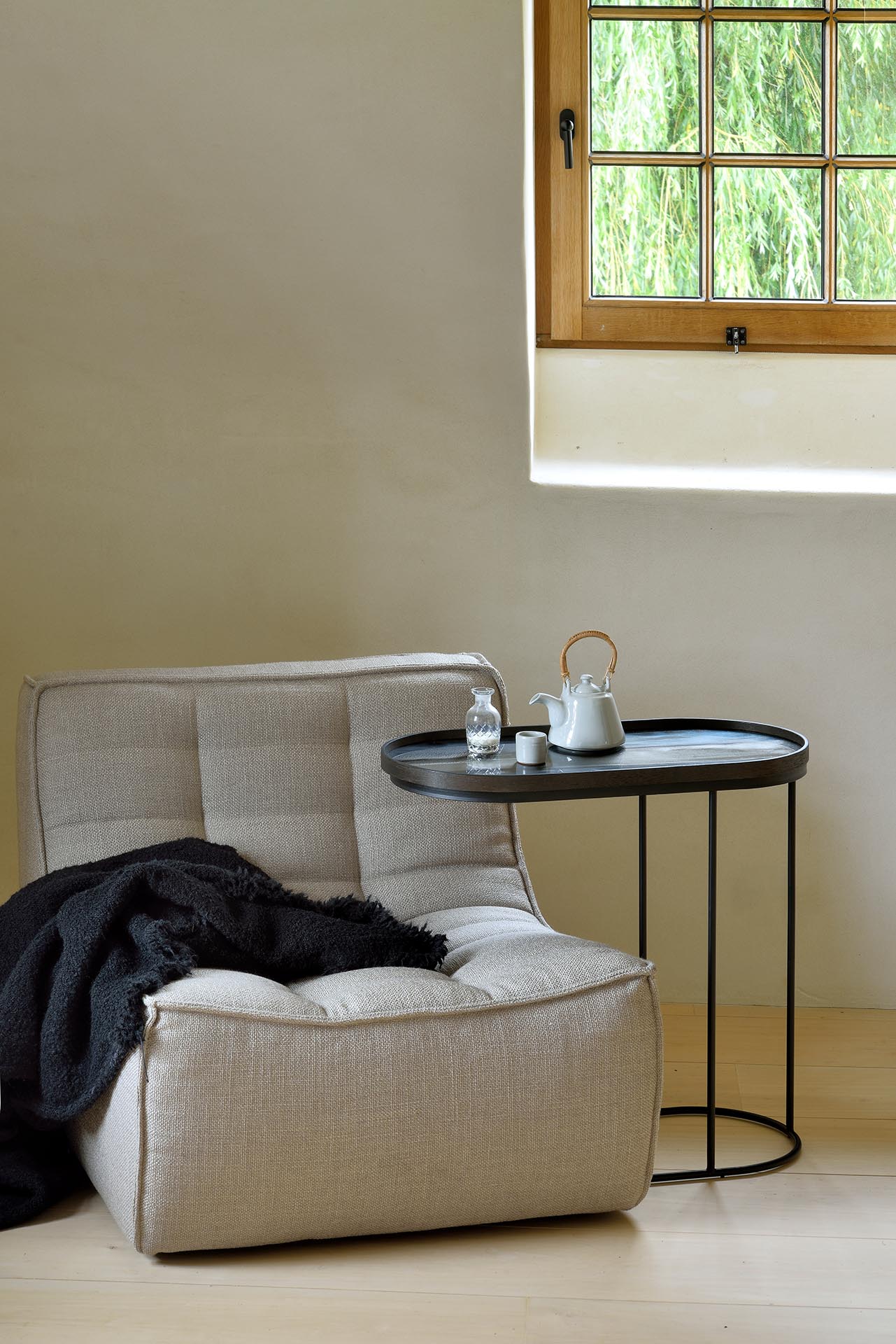 Ethnicraft - Table d'appoint Oblongue