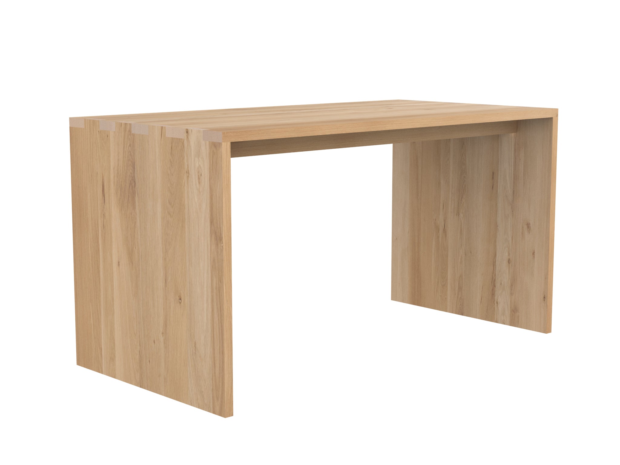 Ethnicraft - Bureau U - Chêne massif - L.160 x 80 x H75