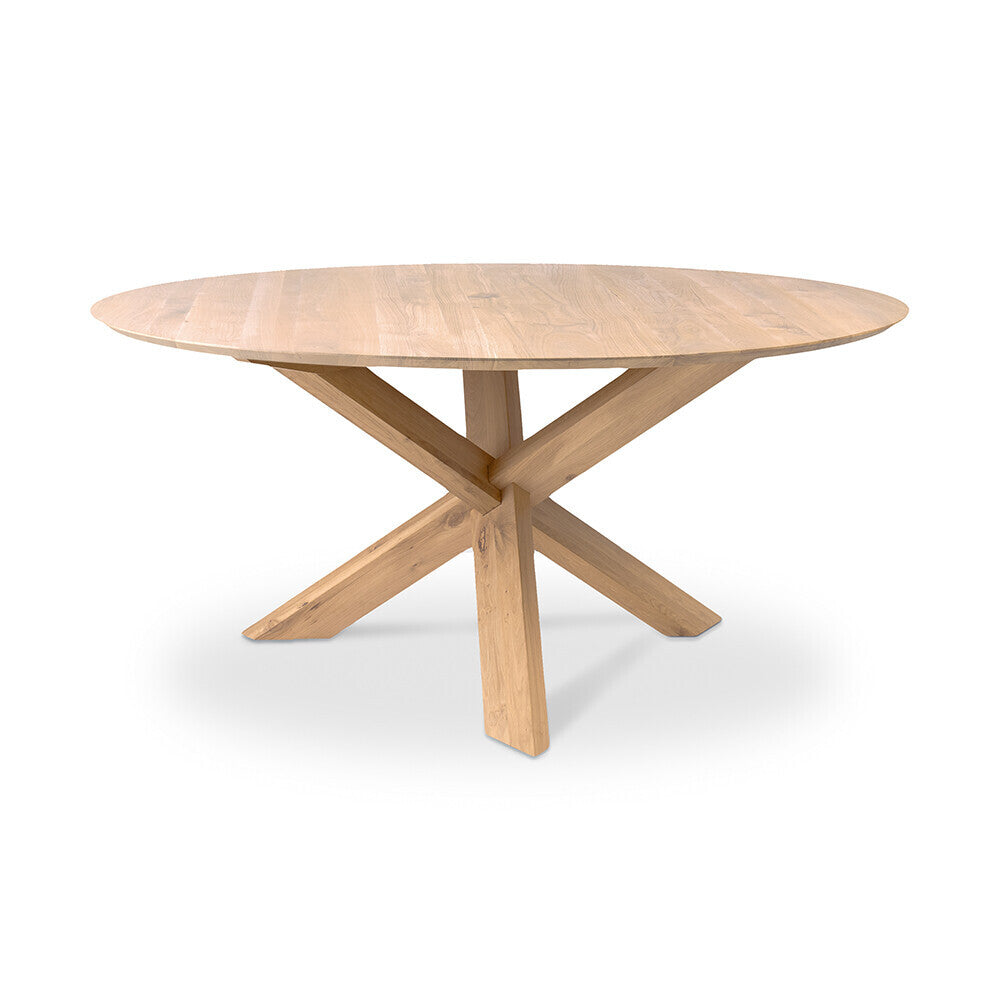 Ethnicraft - Table Circle - Chêne massif - D.136 x H76