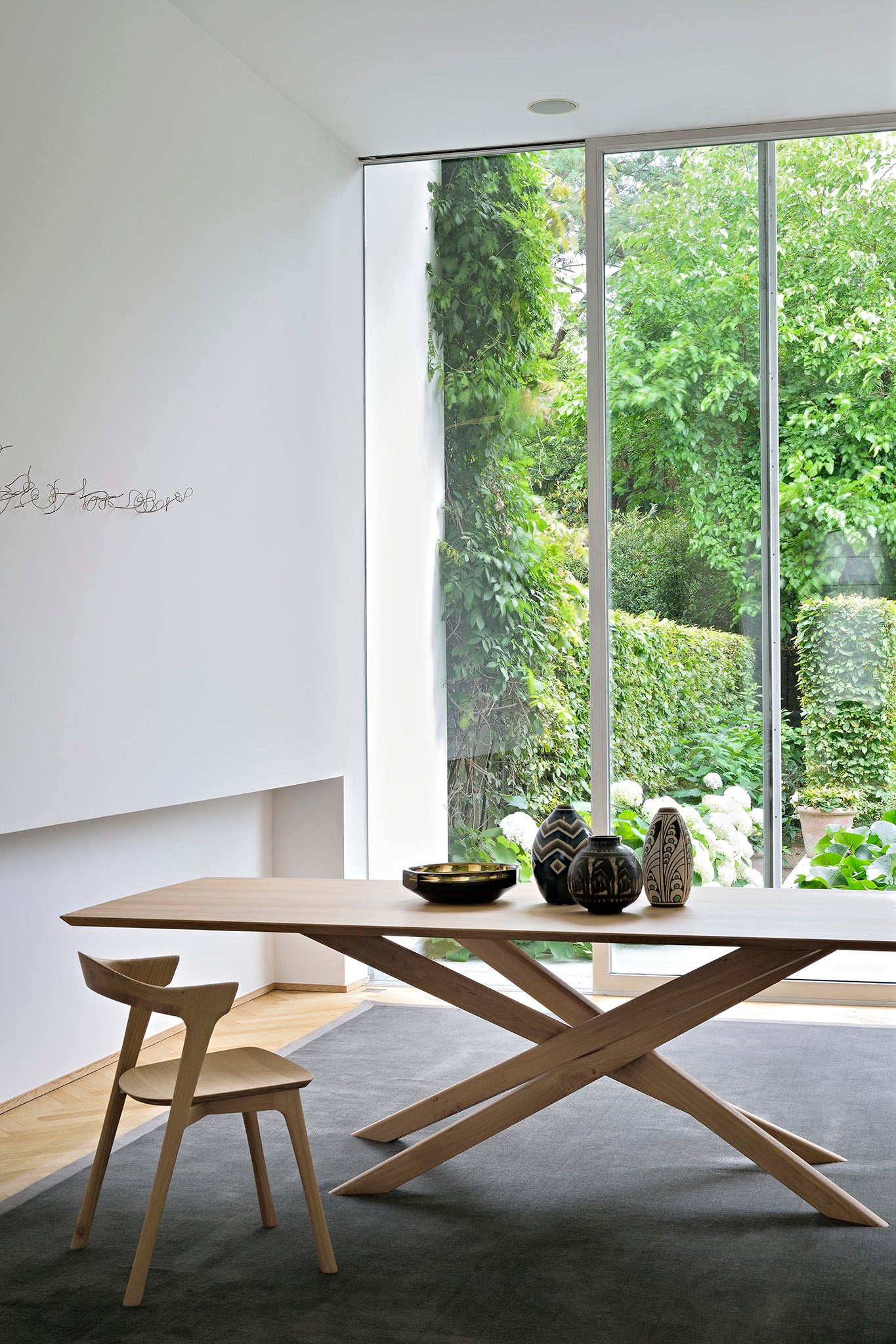 Ethnicraft - Table Mikado - Chêne - L.203 x 106 x H.76