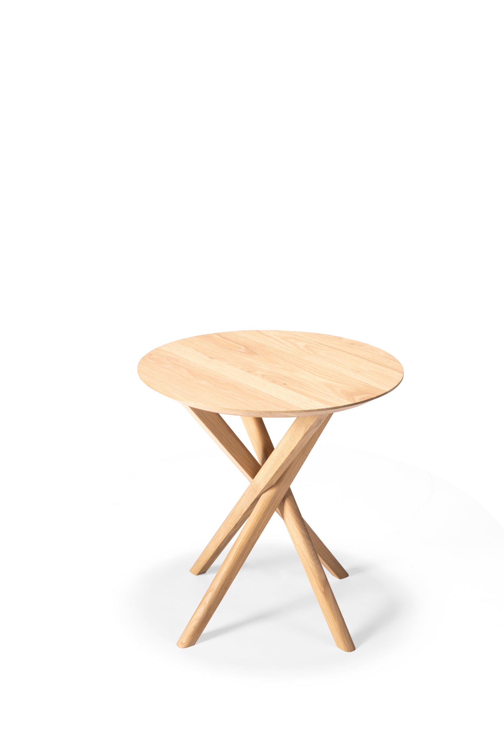 Ethnicraft - Table d'appoint Mikado - Chêne massif
