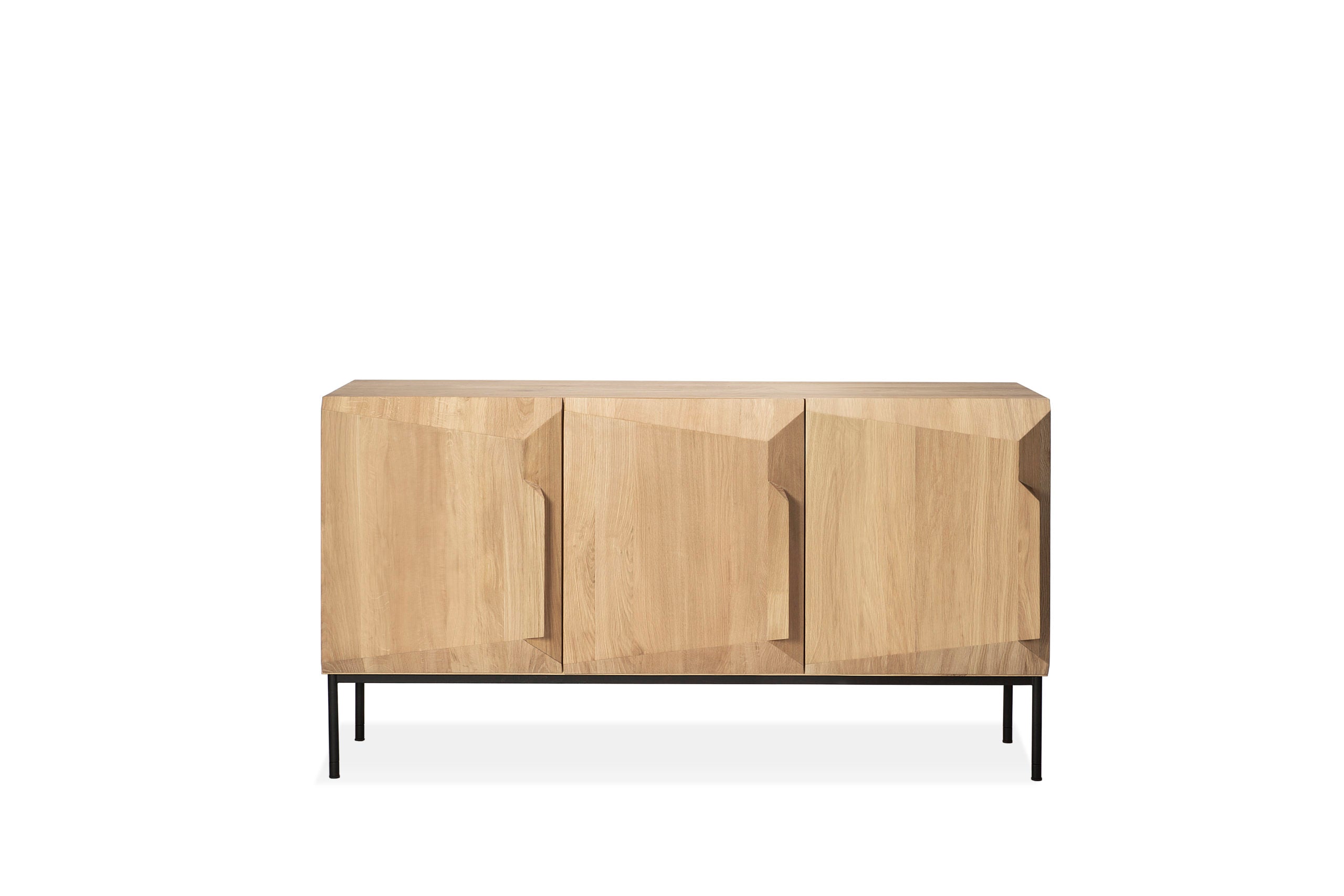 Ethnicraft - Buffet Stairs - Chêne massif - L.150 X 46 x H.80 (3 portes)