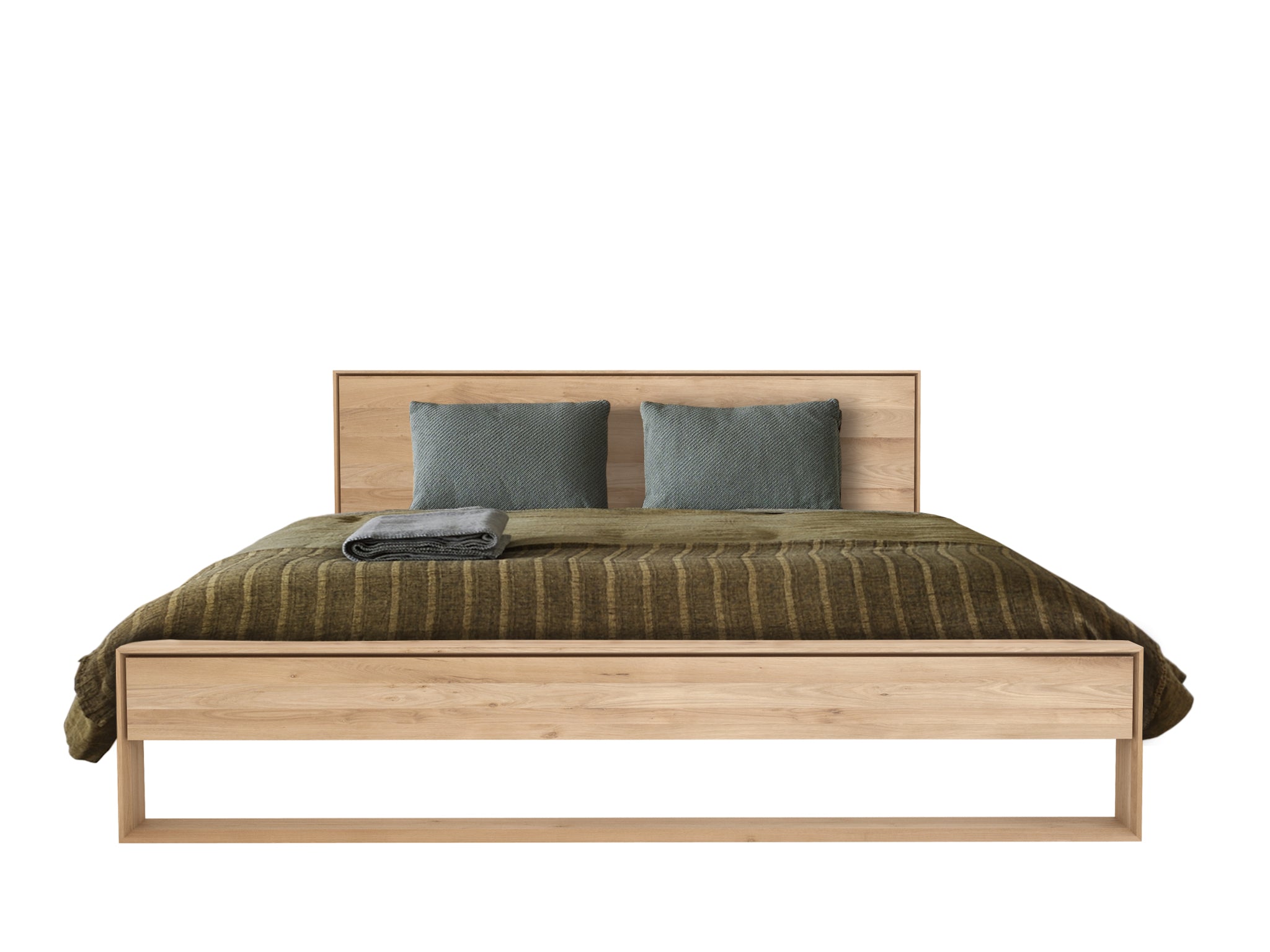 Ethnicraft - Lit Nordic II - Chêne massif - couchage 180 x 200
