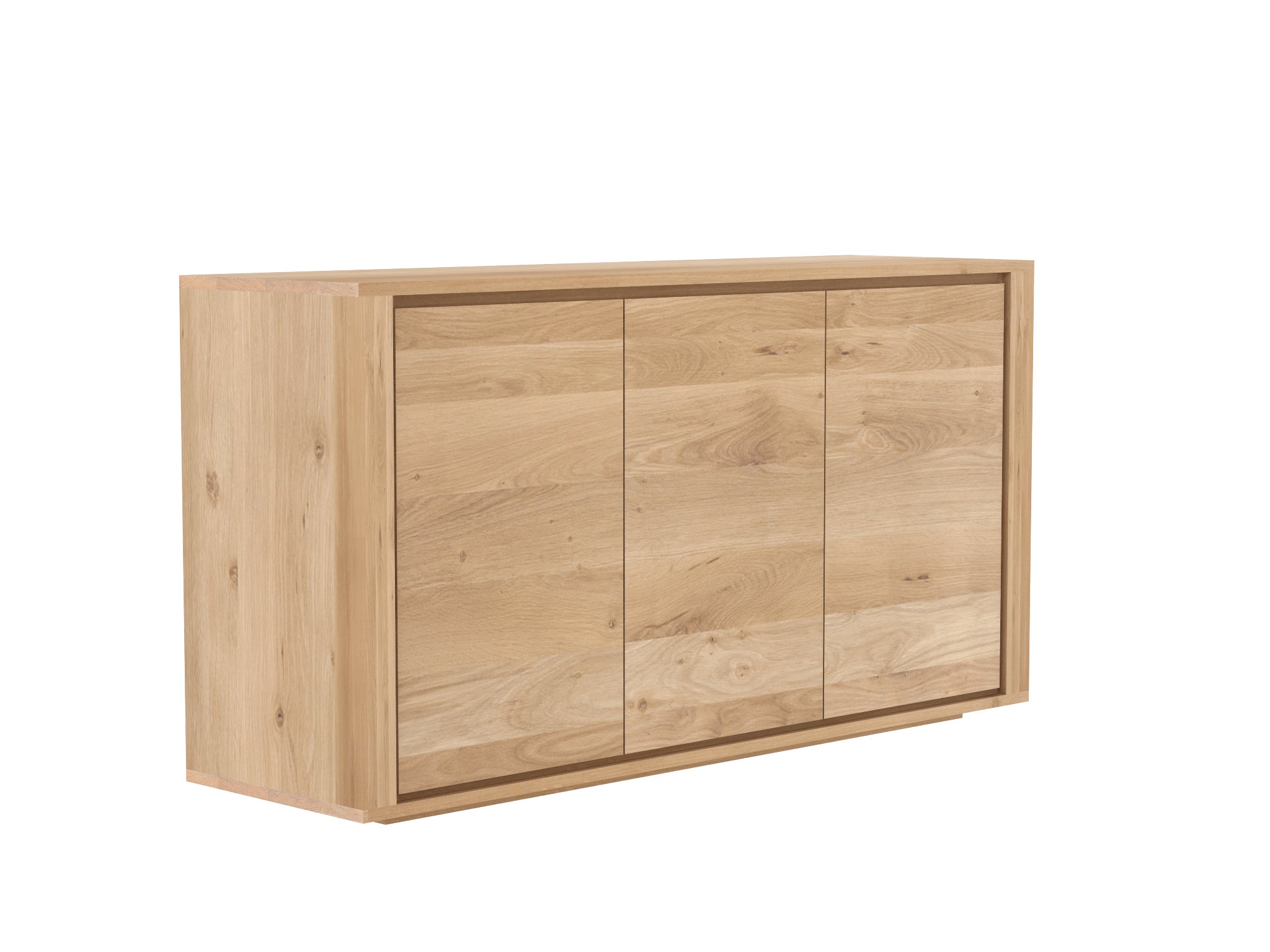 Ethnicraft - Buffet Shadow - Chêne massif - L.156 X 45 x H.84 (3 portes)