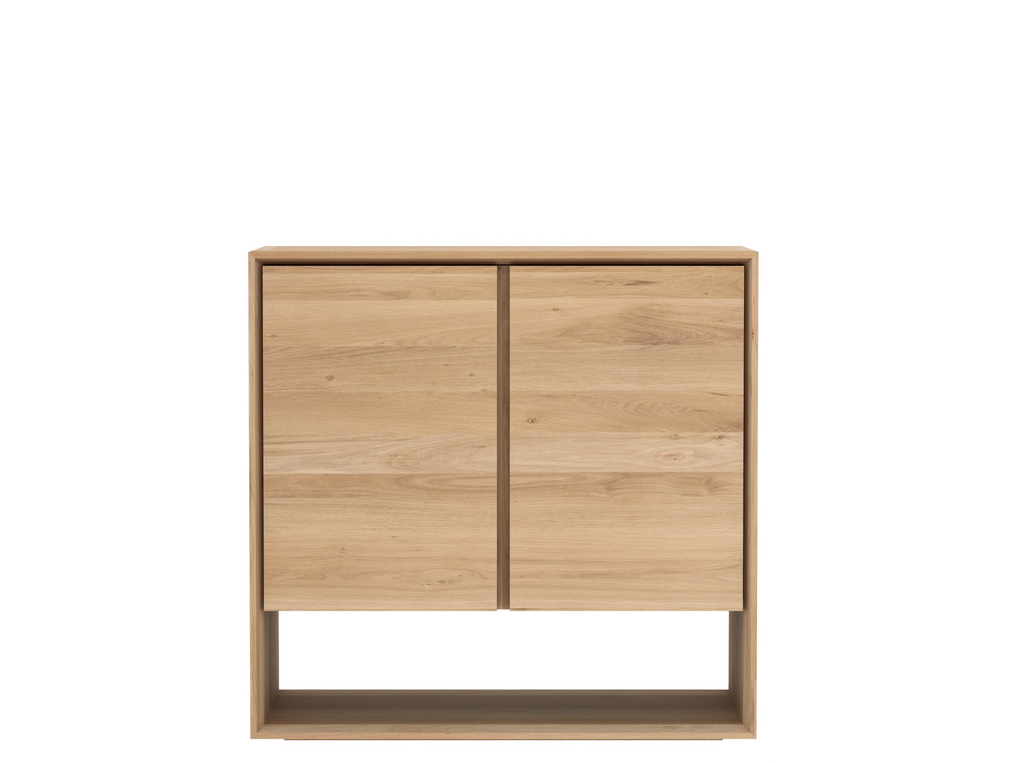 Ethnicraft - Buffet Nordic - Chêne massif - Trois portes - L.158 x 45 x H.78