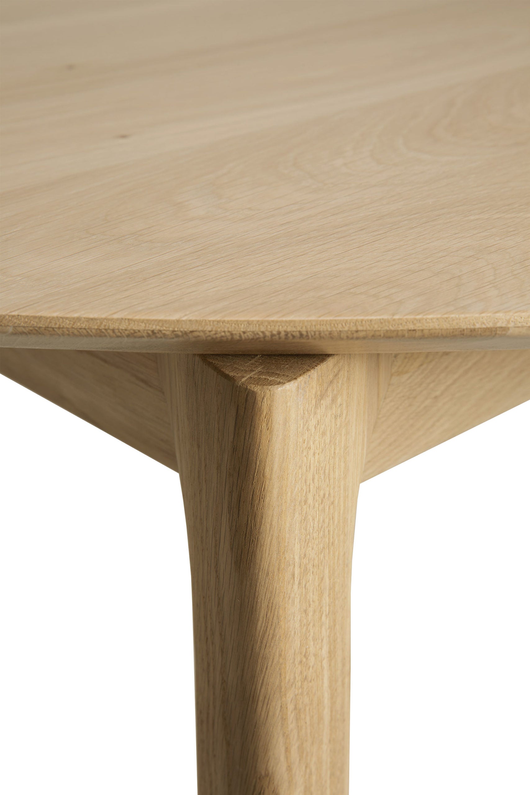 Ethnicraft - Table Bok - Ronde / extensible - Chêne - 129/179x129xH76