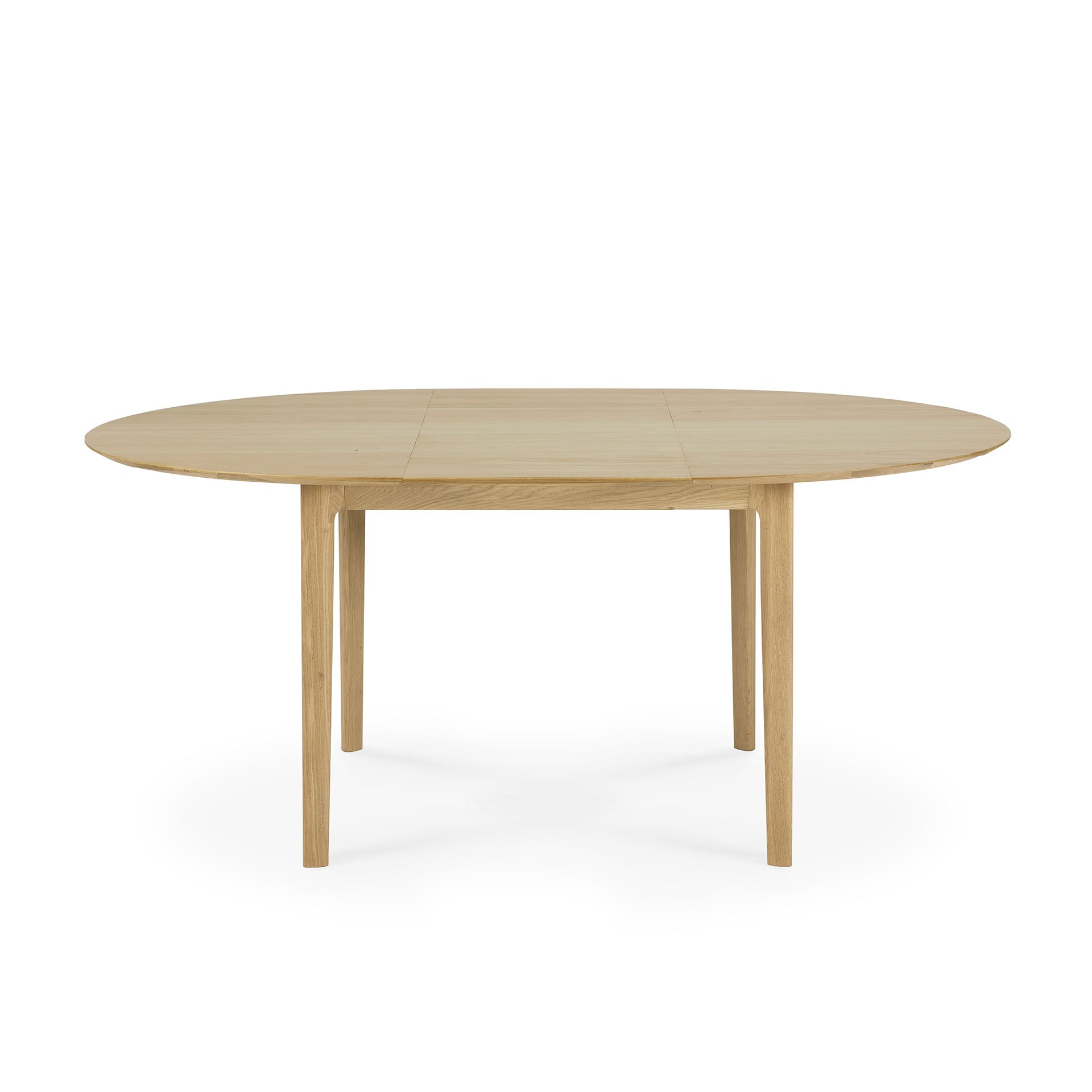 Ethnicraft - Table Bok - Ronde / extensible - Chêne - 129/179x129xH76