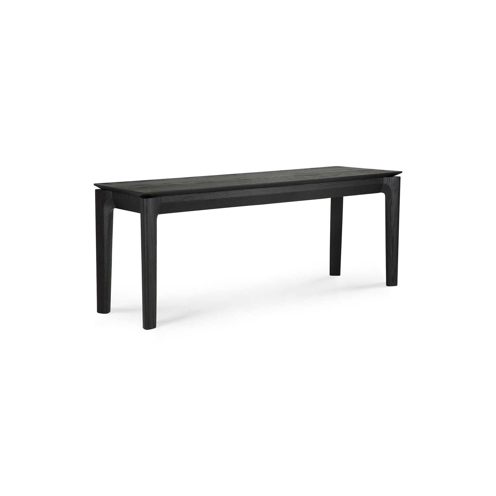 Ethnicraft - Banc Bok black - Chêne noir verni - 146x35x46