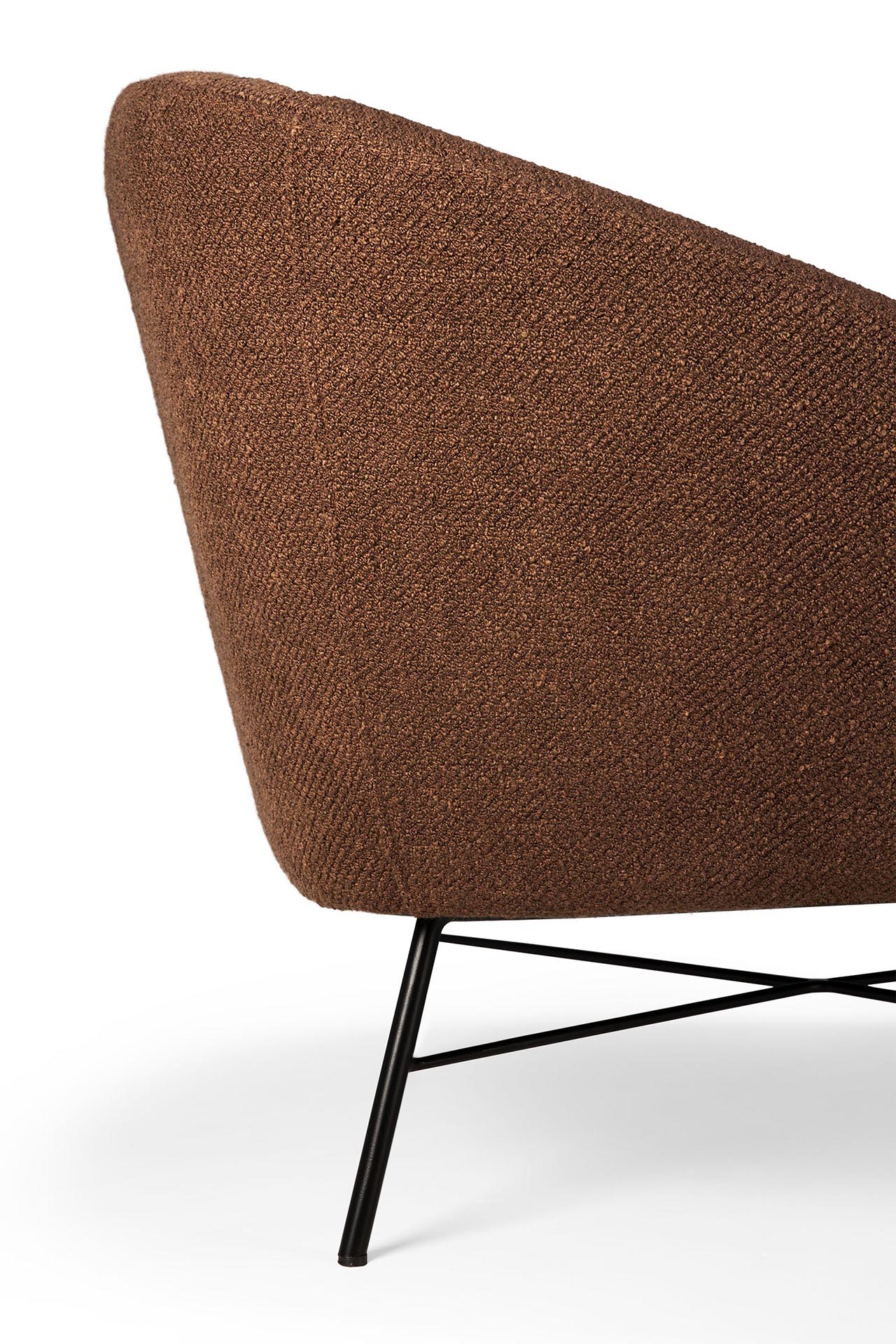 Ethnicraft - Fauteuil Barrow – cuivre
