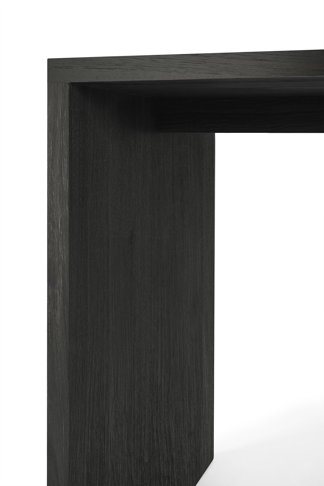 Ethnicraft - Bureau U - Chêne noir - 140 X 70 x 76