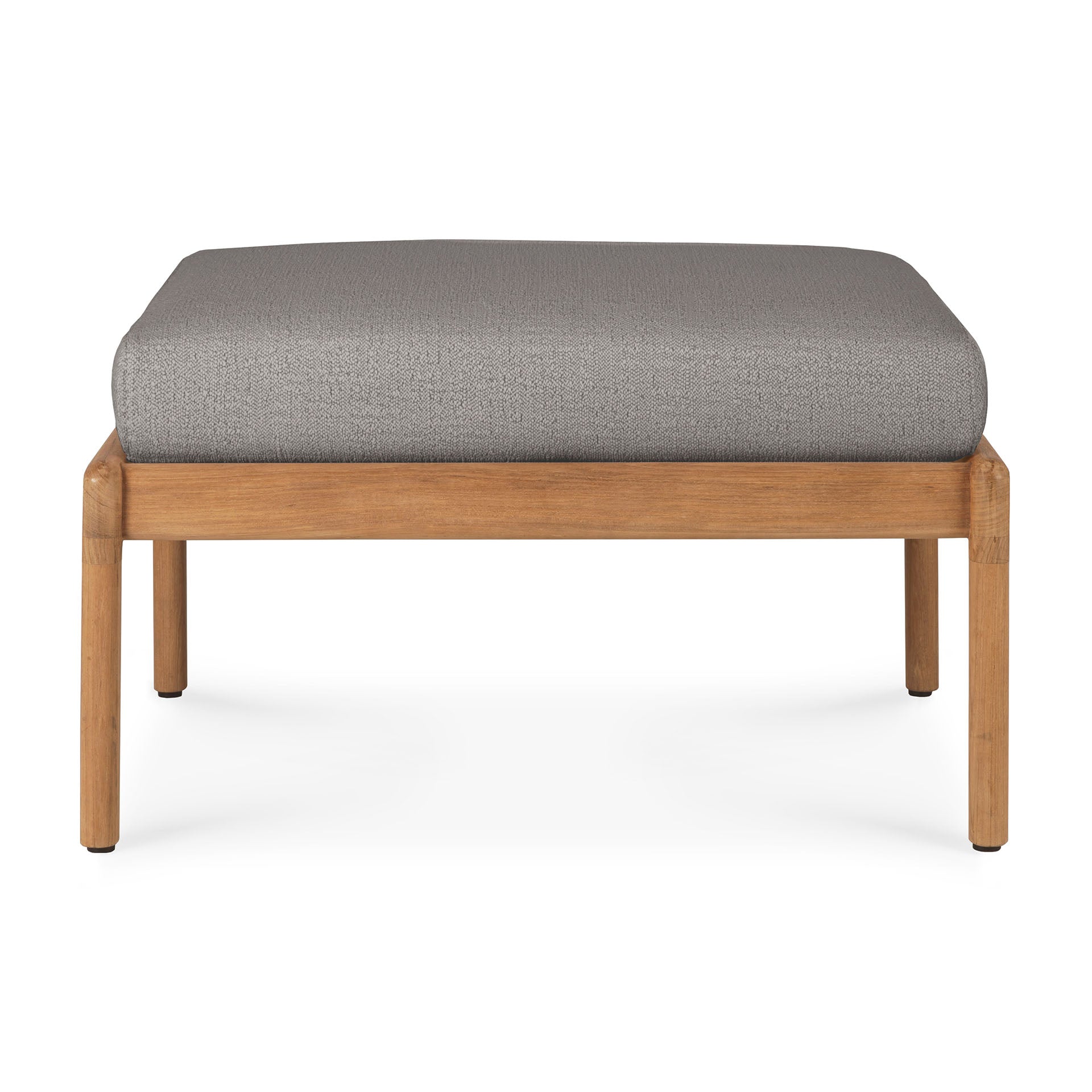 Ethnicraft - Outdoor - Repose-pieds de jardin Jack en teck – moka - 71 x 54 x H40