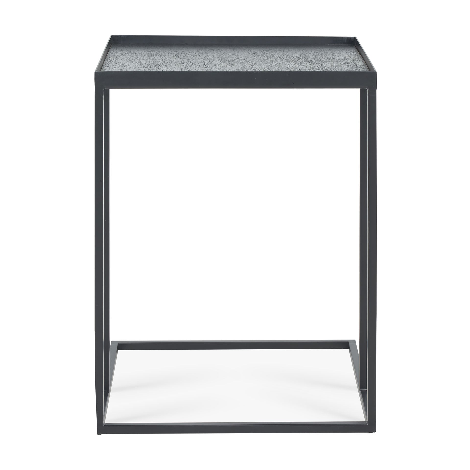 Ethnicraft - Table d'appoint à plateau Square – S- 39 x 39 x H50
