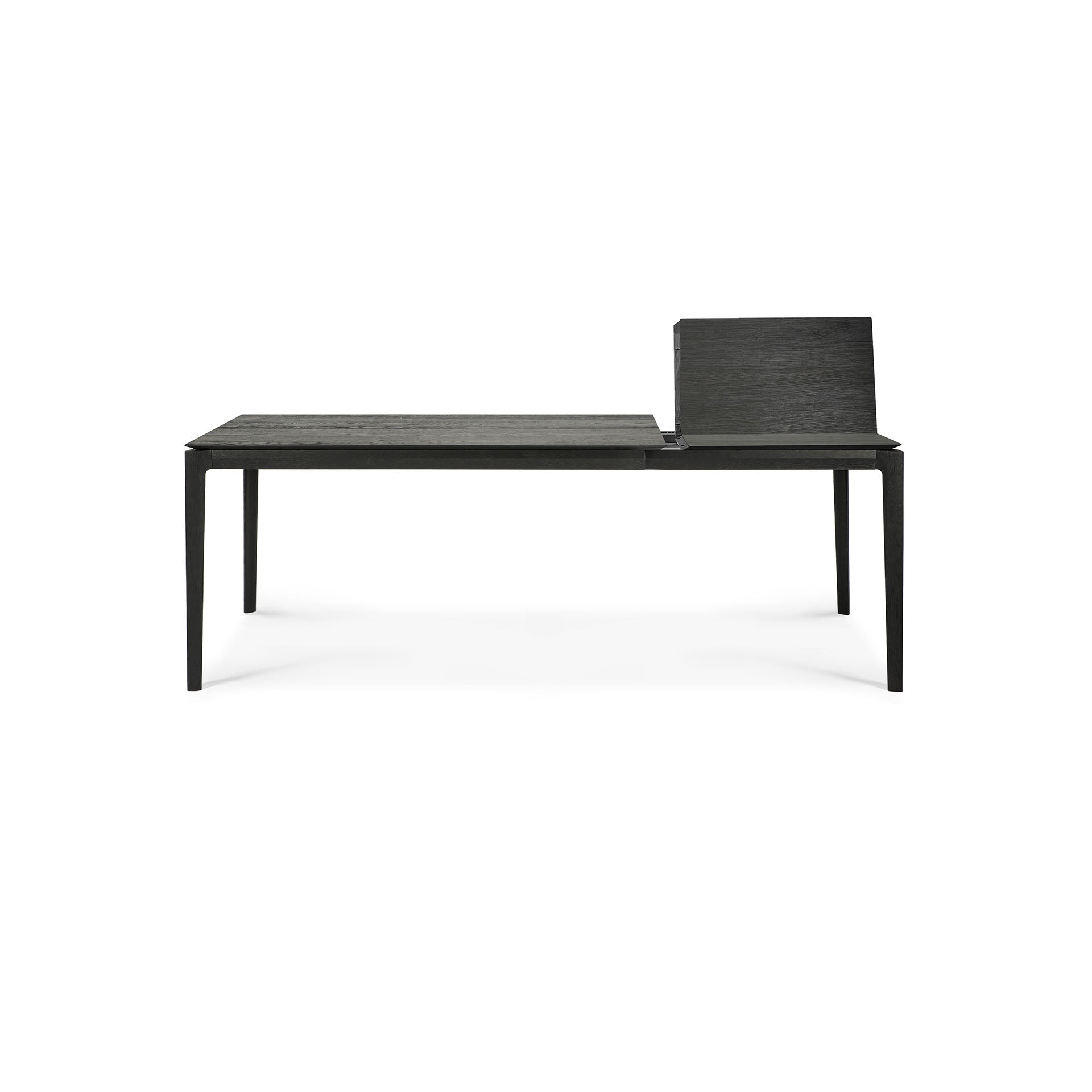 Ethnicraft - Table à allonge Bok - Chêne noir verni - 140/220x90x76