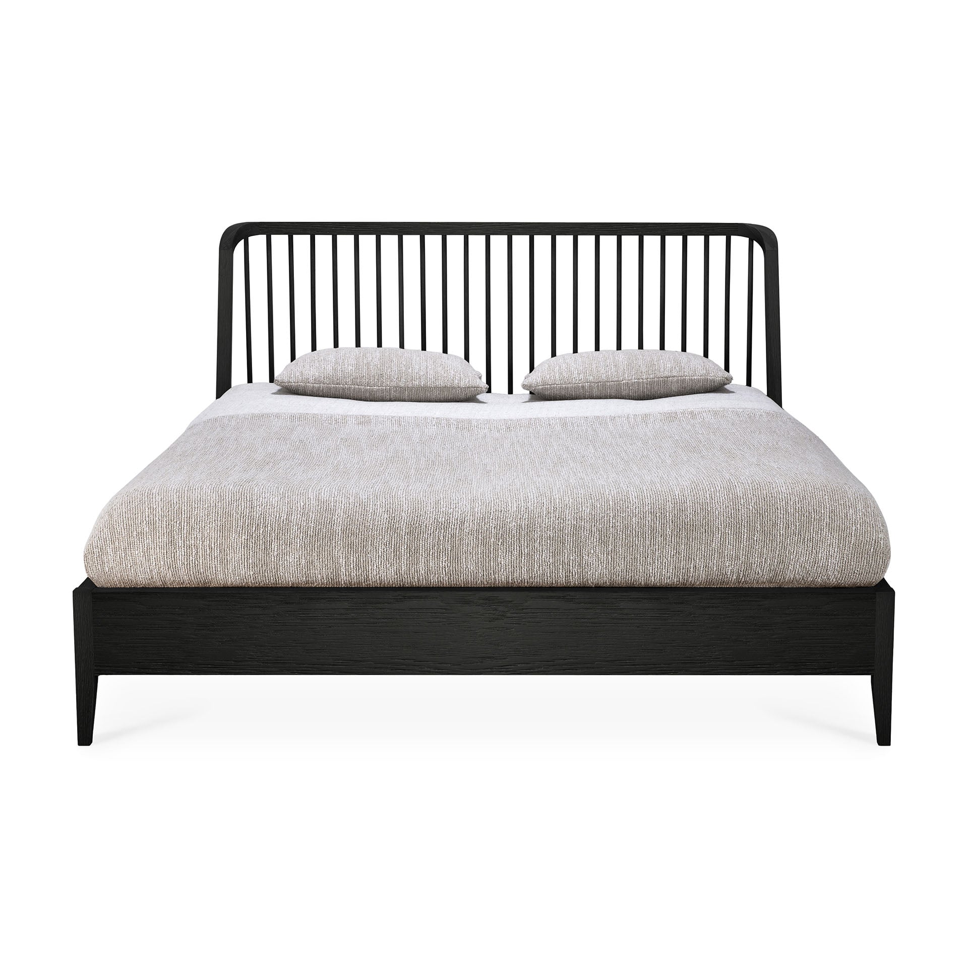Ethnicraft - Lit Spindle - Chêne noir - 190x210x97 (couchage 180)