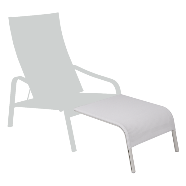 Fermob - Alizé - Fauteuil bas + repose-pieds - gris Argile en stock