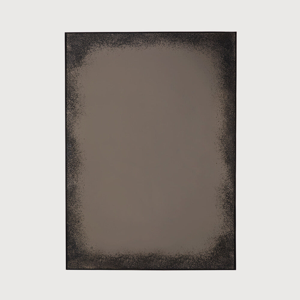 Ethnicraft - Miroir mural Aged Bronze  - 76 x 3 x 106