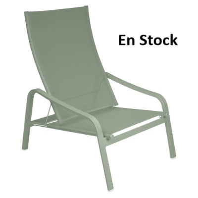 Fermob - Alizé - Fauteuil bas + repose-pieds - Cactus en stock