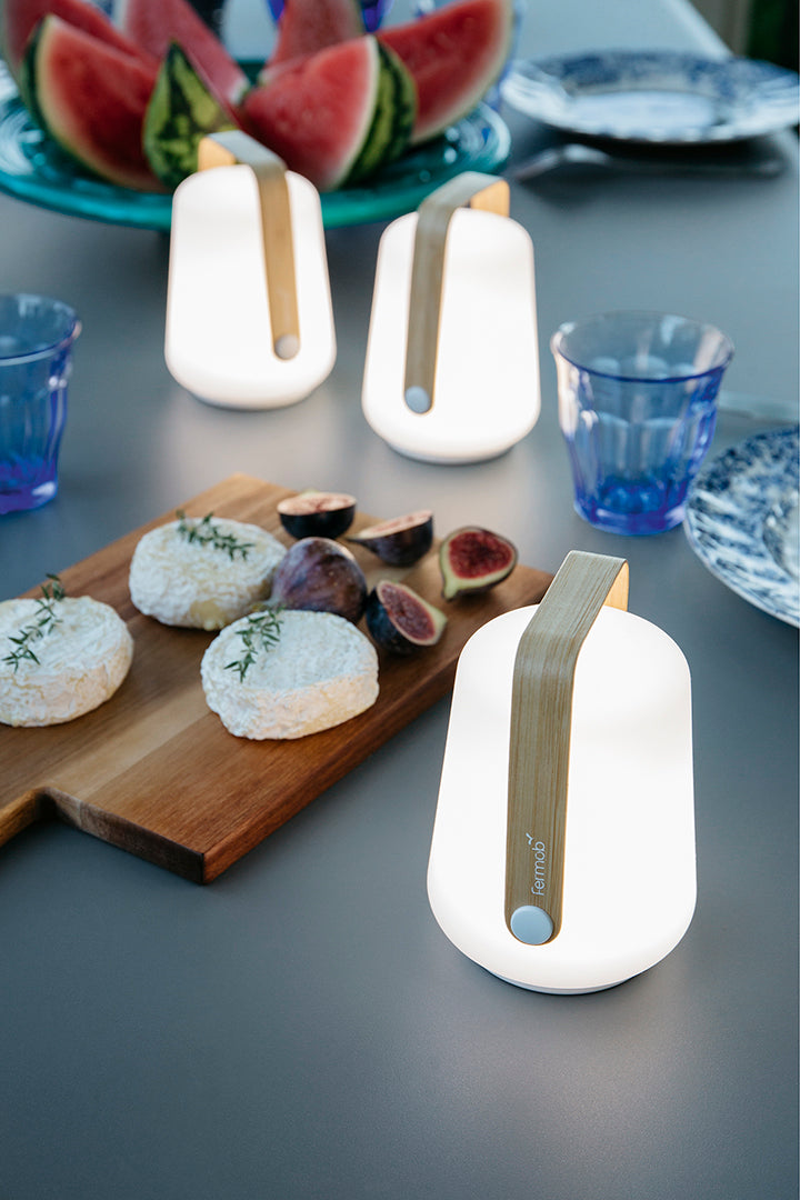 Fermob - Lampe BALAD - Bamboo - Lot de 3 lampes H12 - En stock