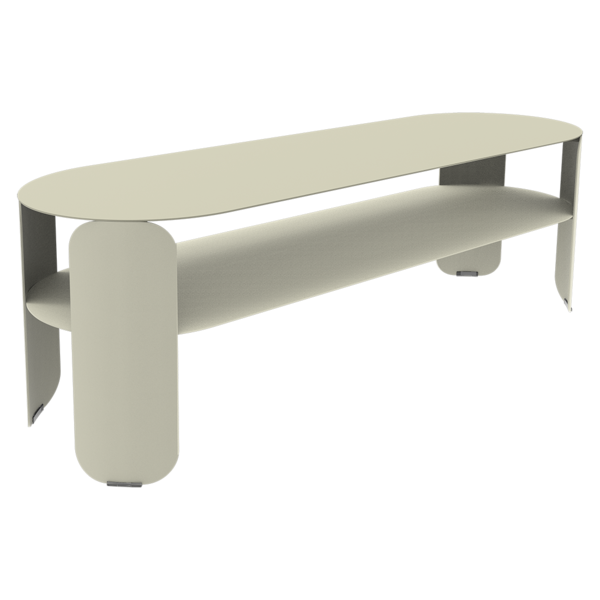 Fermob - console Bebop gris argile, en stock.