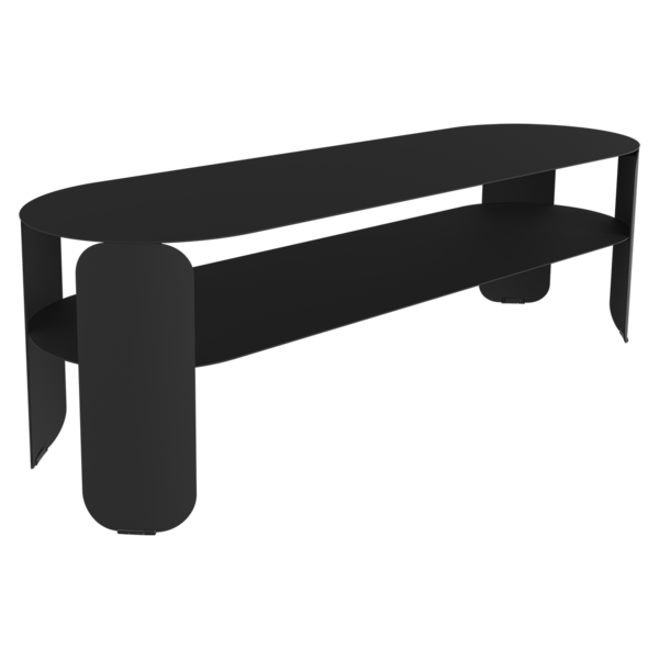 Fermob - console Bebop réglisse en stock.