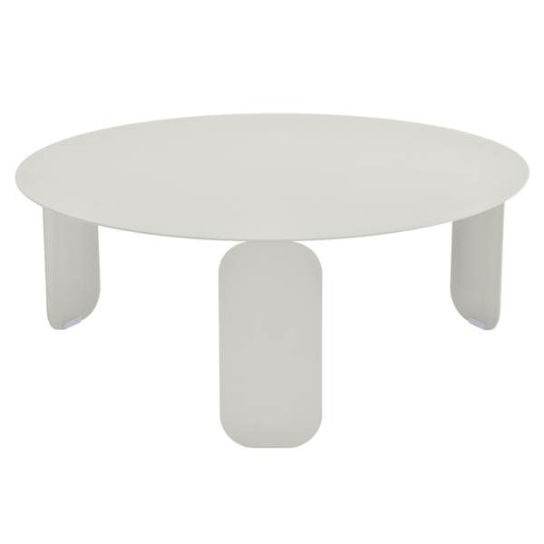 Fermob - Table Bebop Diam.80 gris argile, en stock