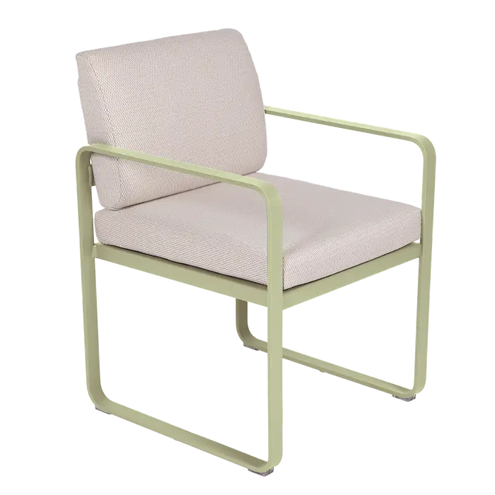 Fermob - Bellevie - Fauteuil Repas - Coussin Perle