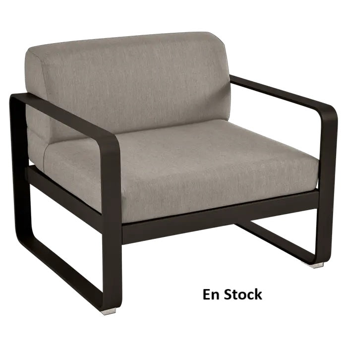 Fermob - Bellevie - Canapé (Fauteuil) - Tonka - Coussins Taupe (En stock)