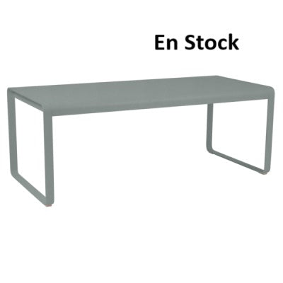 Fermob - Bellevie - Table - 196 x 90 x H74 - Gris lapilli (En stock)