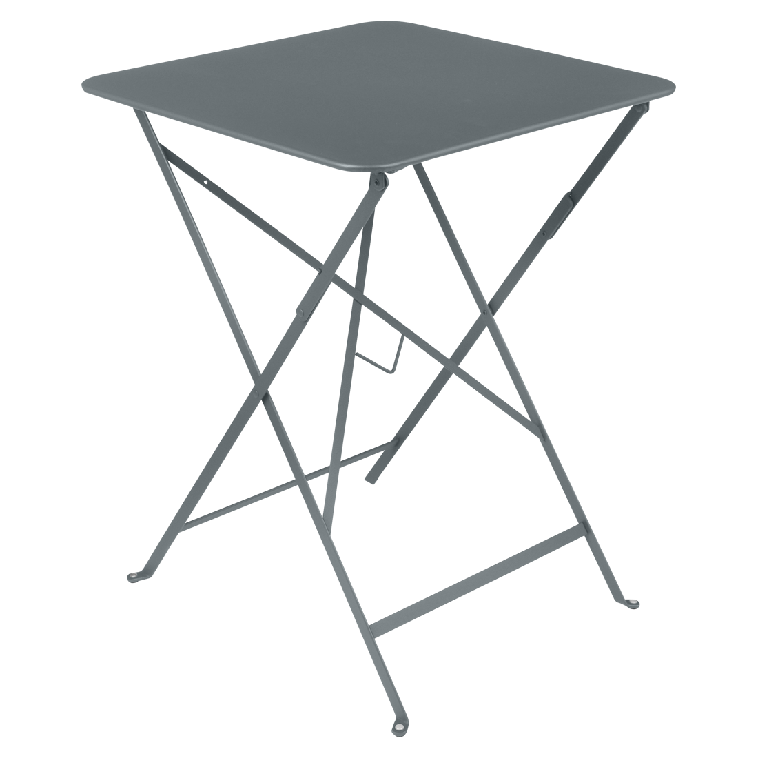 Fermob - Bistro - Table - 57 x 57 x H74 - Acier - Gris Orage (En stock)
