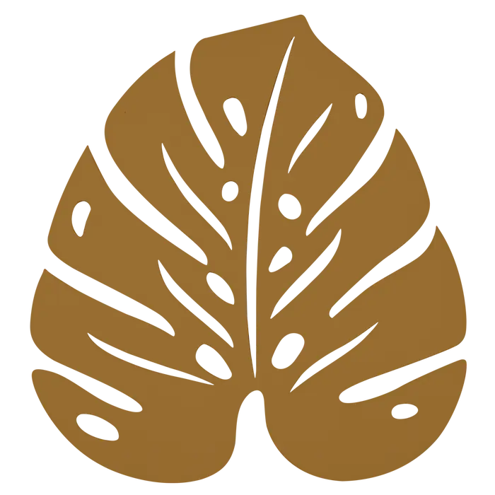 Fermob - Dessous de Plat Monstera - Pain d'Epice