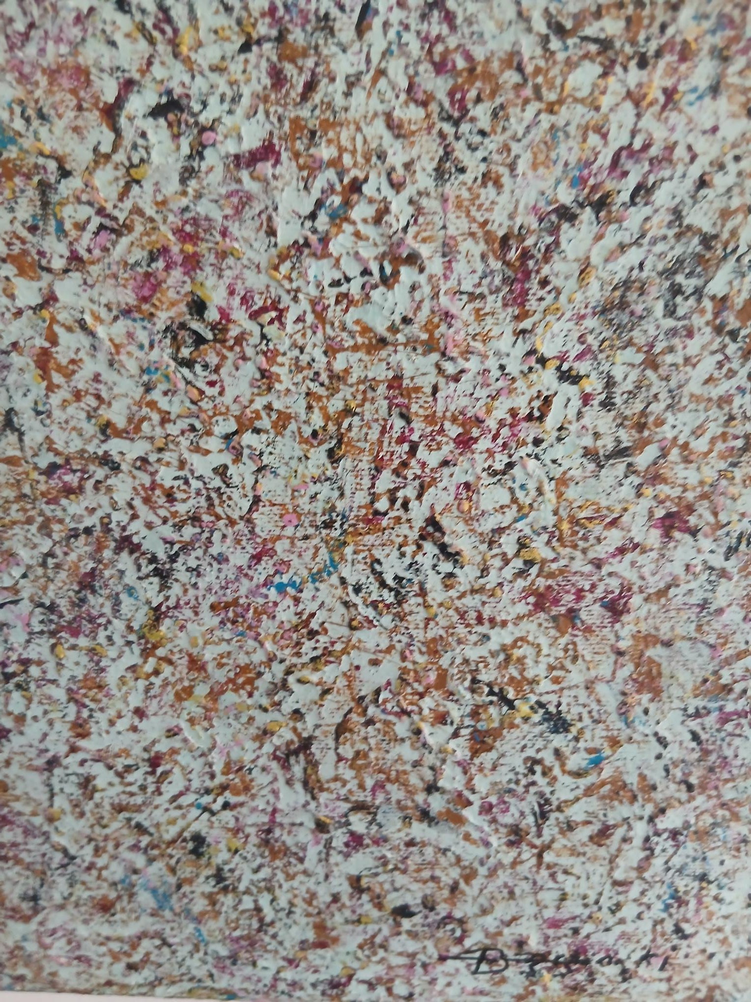 Véronique Brzezinski - Œuvre Originale - Toile Acrylique - 50 x 40