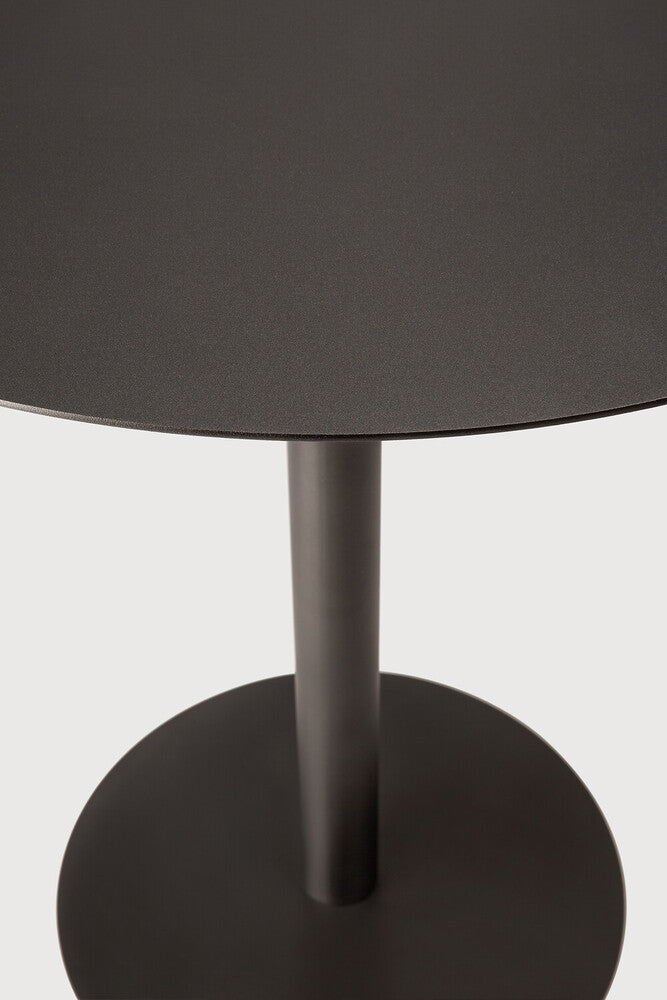 Ethnicraft - Table Blend ronde - Dark Bronze - Diam. 70 x H76