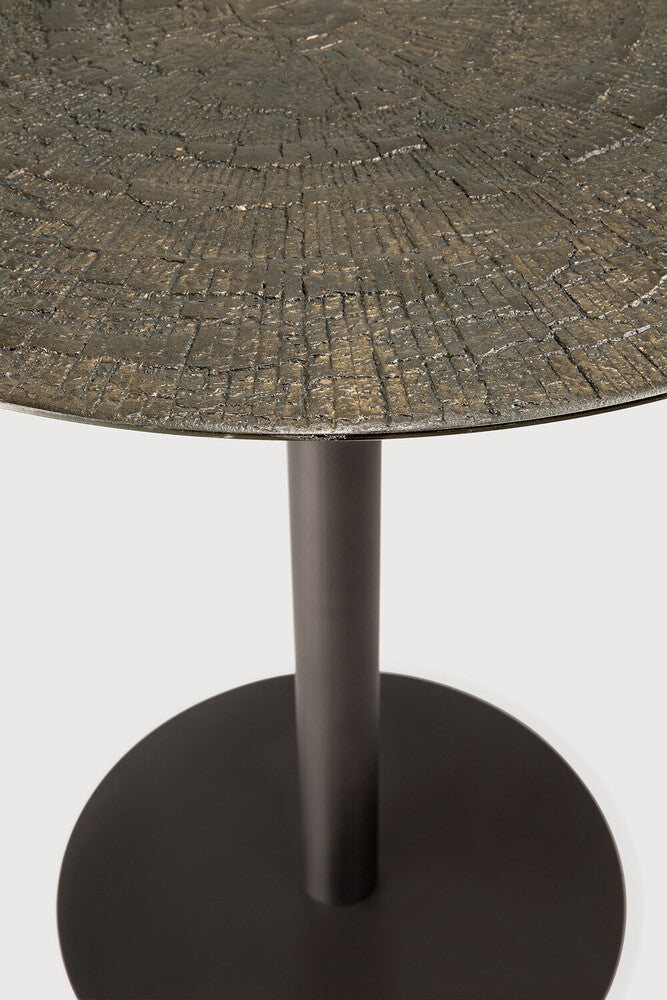 Ethnicraft - Table Blend ronde - Ray Whisky - Diam. 70 x H76