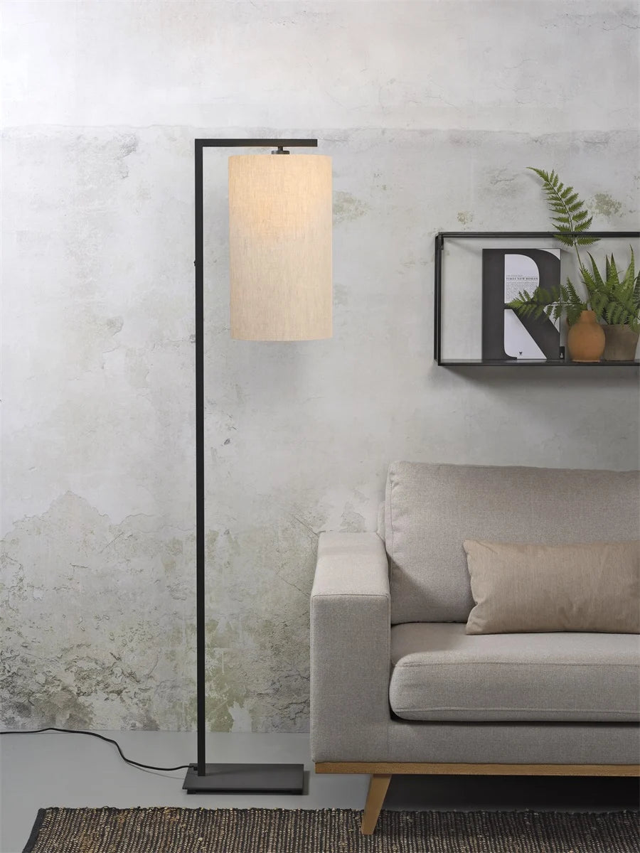 It's About Romi - Lampe sur Pied "Boston" - Noire - Abat-jour H.45 - H.160