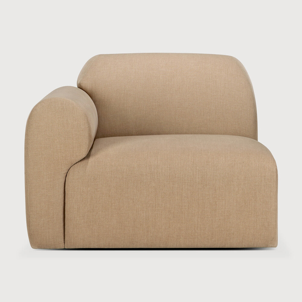Ethnicraft - Canapé modulaire Bulky – Composition C - Quatre Elements - Dim. 388 cm